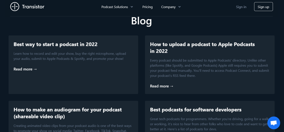 best podcast blogs